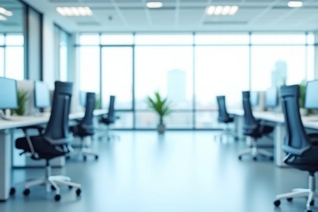 清潔なオフィス空間